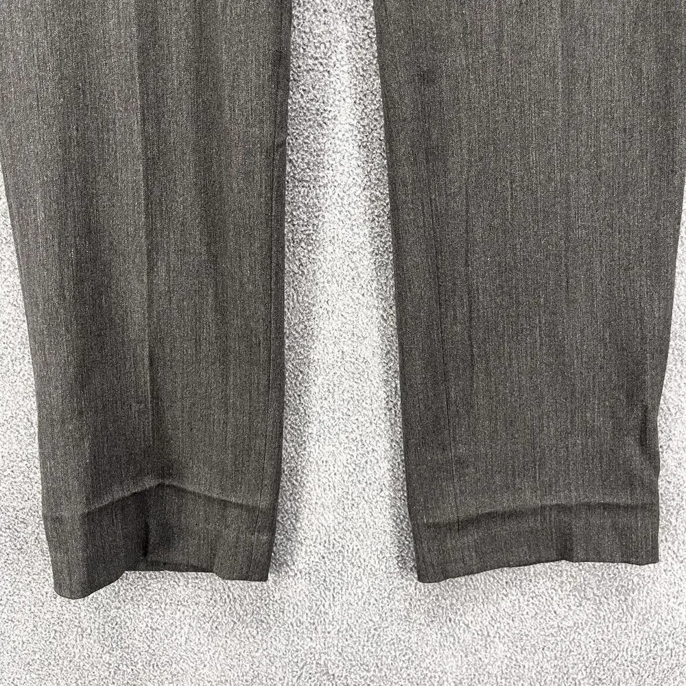 Michael Kors Pants Women 10 Dark Gray Dress Trousers Slim mid rise‎ pocket
